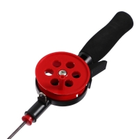 Удочка зимняя, ручка неопрен, длина 42 см, цвет красный, HBF-34(1) Удочка зимняя, ручка неопрен, длина 42 см, цвет красный, HBF-34(1)