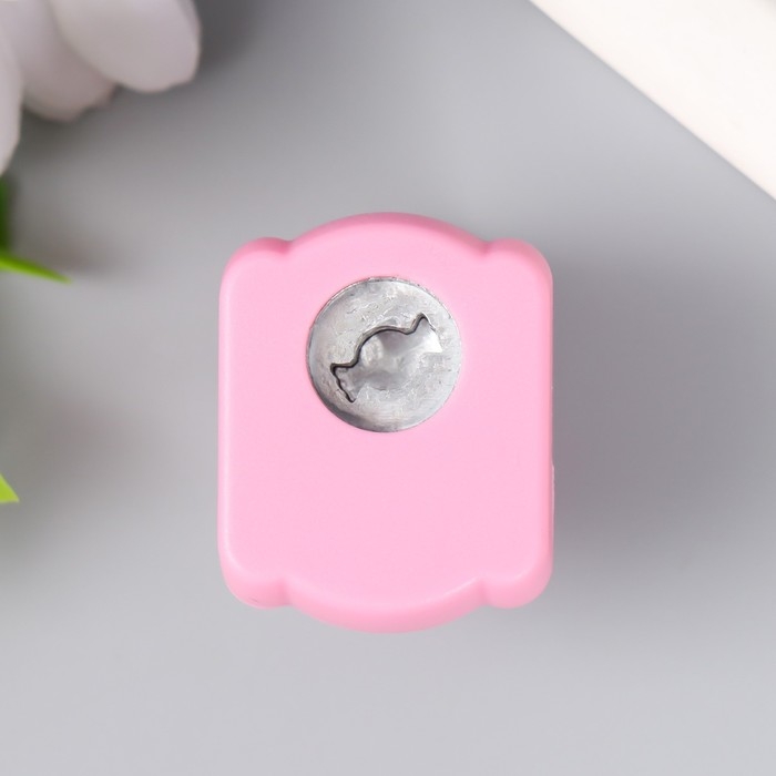 Набор для скрапбукинга Набор для скрапбукинга "Плавная волна" ножницы фигурные 13,5см+4 дырокола d=1,2см 11,2х18 см 94115