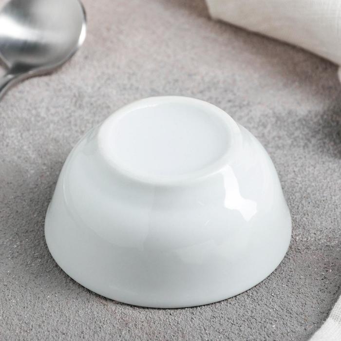 Горчичница фарфоровая &laquo;Романс&raquo;, 50 мл, с крышкой