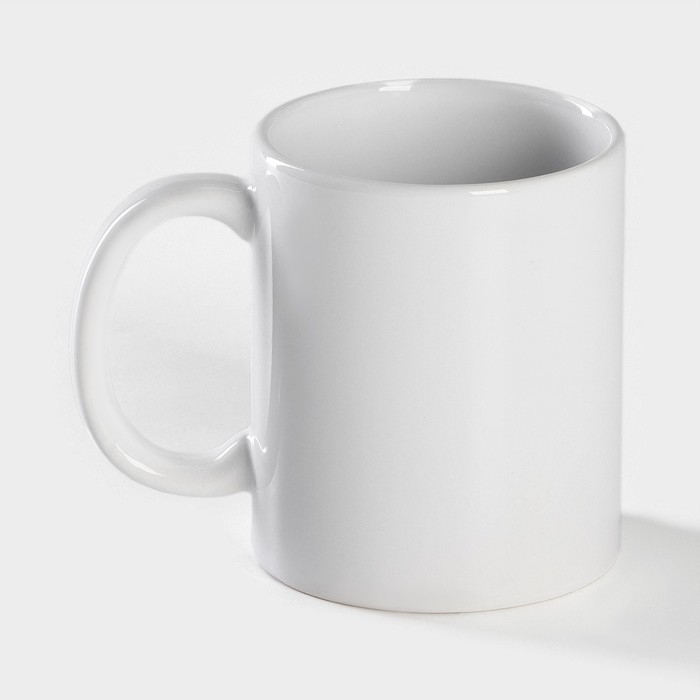 Кружка - хамелеон керамическая Доляна «Уровень топлива», 350 мл, цвет белый Кружка - хамелеон керамическая Доляна «Уровень топлива», 350 мл, цвет белый