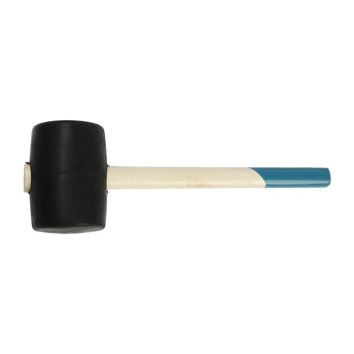 Киянка ТУНДРА, деревянная рукоятка, черная резина, 1100 г Киянка ТУНДРА, деревянная рукоятка, черная резина, 1100 г
