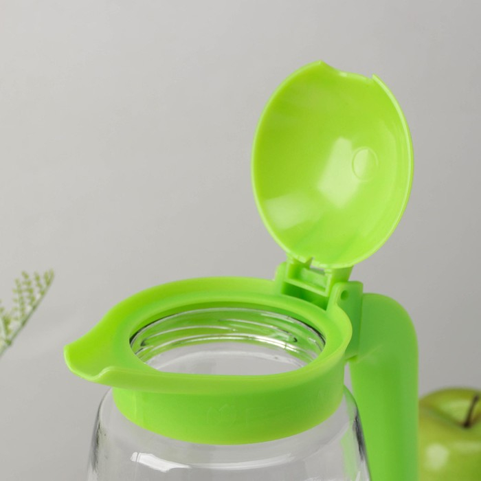 Набор питьевой &laquo;Букеты&raquo;, 3 предмета: кувшин 1,7 л, стаканы 230 мл, 2 шт, рисунок МИКС