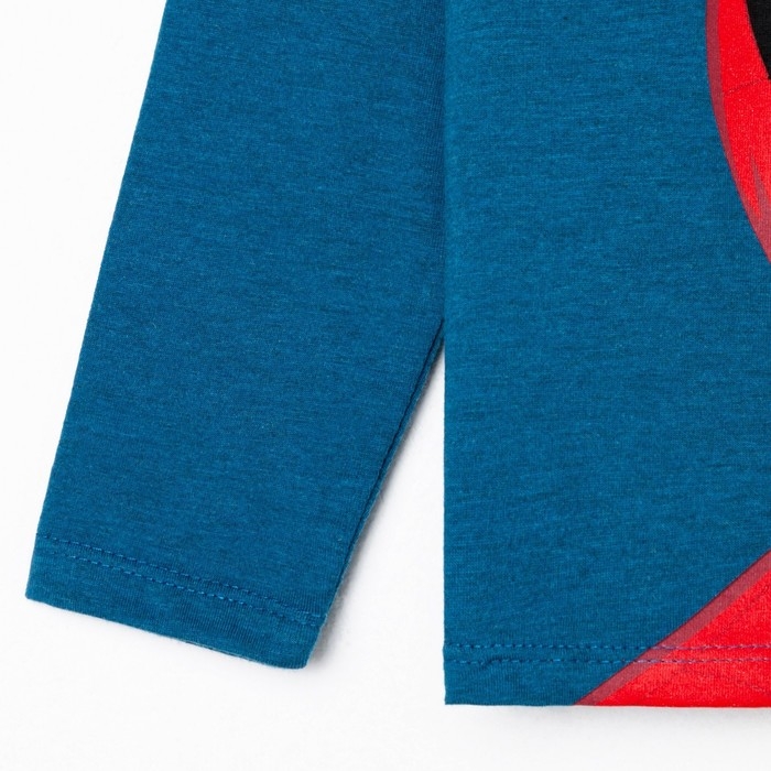 Футболка с длинным рукавом Футболка с длинным рукавом "Человек-паук", Marvel, рост 122-128, синий