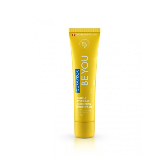 Зубная паста Curaprox BE YOU Зубная паста Curaprox BE YOU "Восходящая звезда", желтая, 60 мл