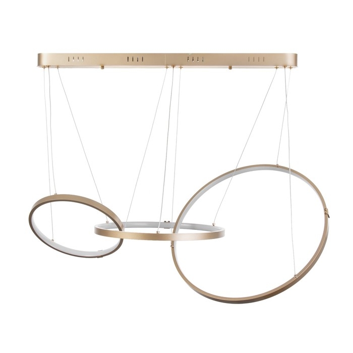 Светильник BayerLux Светильник BayerLux "Ринго" 3хLED 90Вт 4000К золото 78х50х100 см