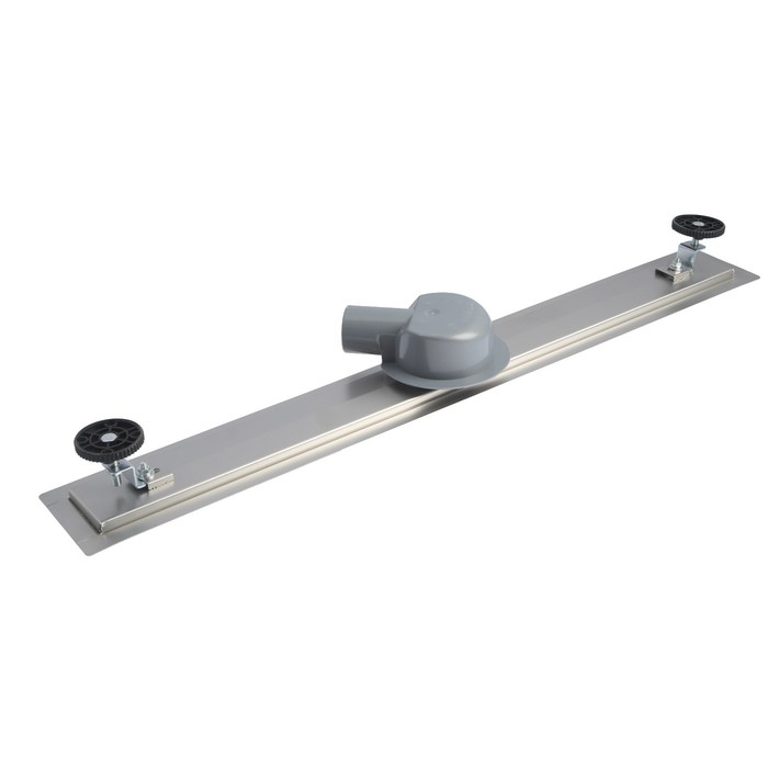 Трап линейный AFLORN AF20207-80, 800х70 мм, c флaнцeм своб. вращения 360&deg;, нерж. сталь