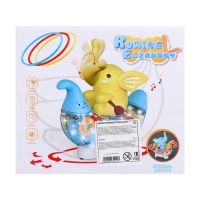 Музыкальная каталка &laquo;Плывущий слонёнок&raquo;, звуковые эффекты, цвета МИКС