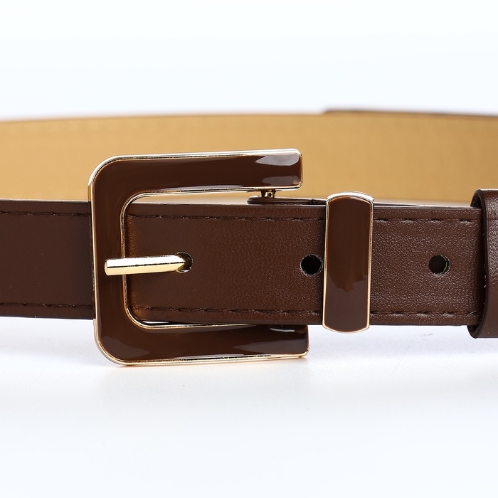 Ремень женский, ширина 2,3 см, пряжка металл, цвет Ремень женский, ширина 2,3 см, пряжка металл, цвет