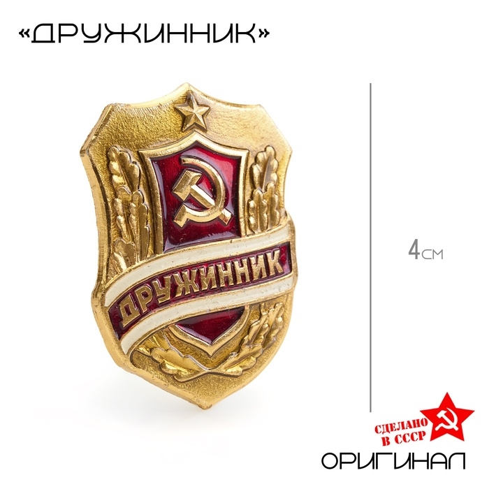 Значок Значок "Дружинник"