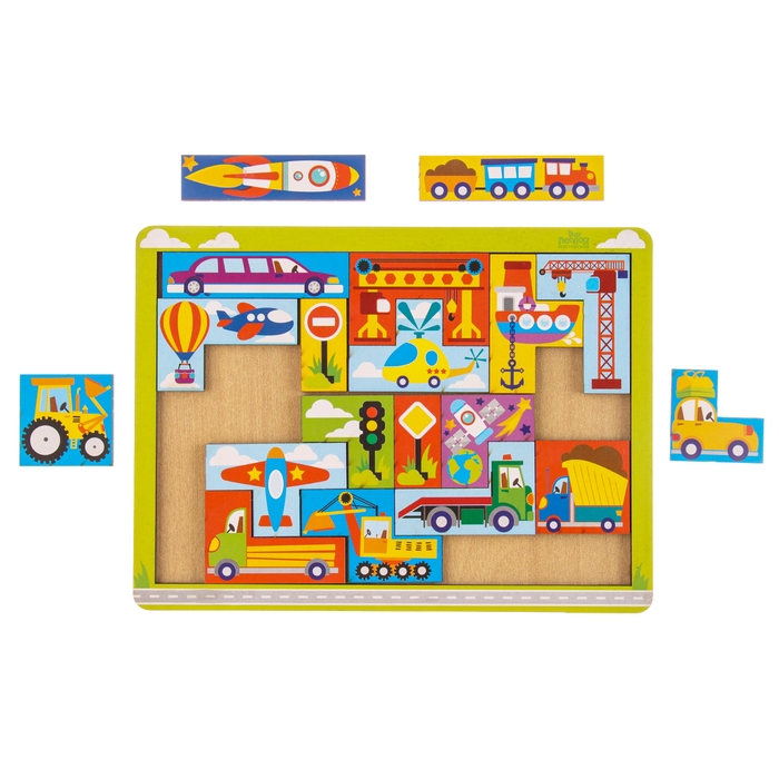 Головоломка тетрис &laquo;Транспорт&raquo;