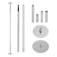 Пилон для танцев, портативный шест, 3.8 м, d-4.5 см Пилон для танцев, портативный шест, 3.8 м, d-4.5 см