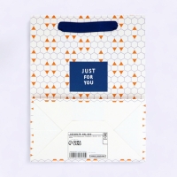 Пакет ламинированный &laquo;Ромбики&raquo;, MS 18 &times; 23 &times; 10 см