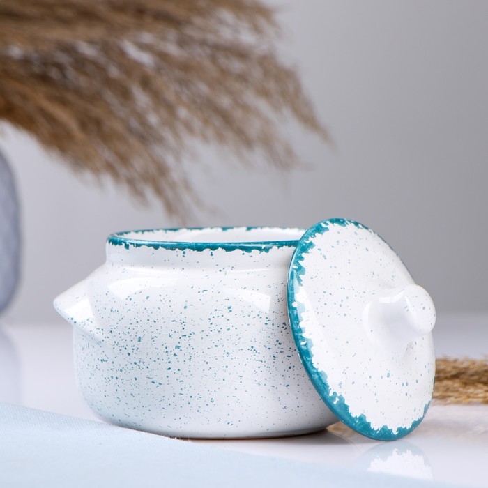 Горшок керамический для запекания Горшок керамический для запекания "Новарусса №5" 0,5л / 14х12см, варадеро