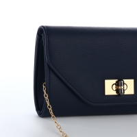 Сумка-клатч на магните, цвет синий Сумка-клатч на магните, цвет синий