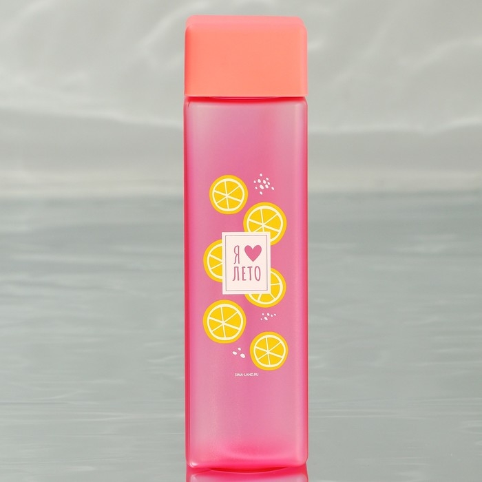 Бутылка для воды &laquo;Лето&raquo;, 450 мл