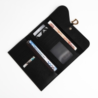 Кошелёк на молнии, цвет чёрный Кошелёк на молнии, цвет чёрный