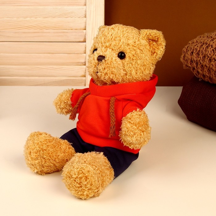 Мягкая игрушка &laquo;Мишка в кофточке&raquo;, цвета МИКС