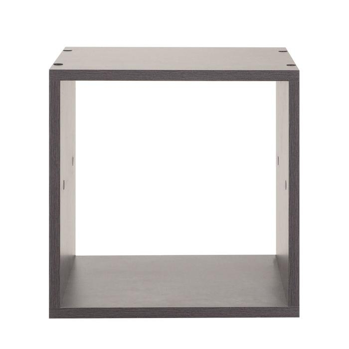 Стеллаж №1 DICE CUBE 1 секция, 360х360х320, Цемент