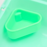 Клетка для грызунов "Пижон", 23 х 17 х 26 см, эмаль, зелёная Клетка для грызунов "Пижон", 23 х 17 х 26 см, эмаль, зелёная