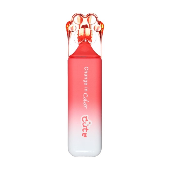 Маркер текстовыделитель, 4 цвета, наконечник скошенный "Лапки", МИКС