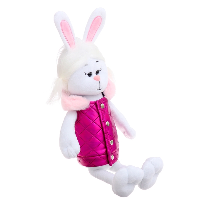 Мягкая игрушка &laquo;Зайка Зефирка в жилетке&raquo;, 25 см