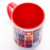 Кружка сублимация, 350 мл "Marvel", Мстители МИКС