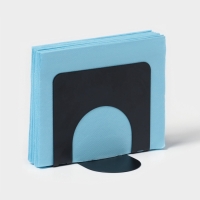 Салфетница Доляна &laquo;Трансформер&raquo;, 10&times;12 см, чёрная