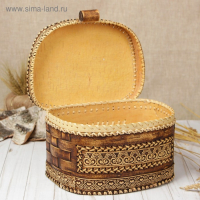 Батонница &laquo;Узор&raquo;, на шарнирах, 25х19х16 см