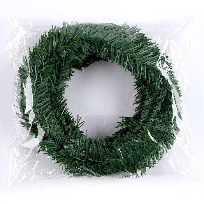 Новый год! Проволока для поделок и декора &laquo;Хвоя&raquo;длина &mdash; 5 м, диаметр &mdash; 3,5 см, цвет зелёный