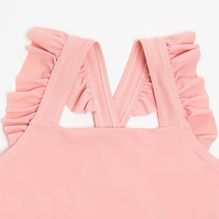 Купальник слитный детский MINAKU цвет пудровый, рост 140-146