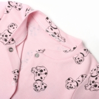 Комбинезон детский, цвет розовый, рост 62 см