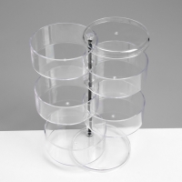 Подставка для украшений &laquo;Трансформер&raquo; 5 секций, 10,5&times;21,5 см, цвет прозрачный