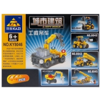 Конструктор &laquo;Мини-кран&raquo;, 44 детали