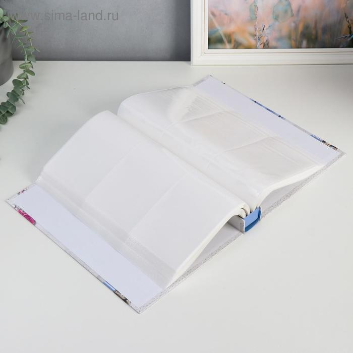 Фотоальбом на 300 фото 10х15 см "Букет в лейке/ведёрке" в коробке МИКС 33,5х23х5,2 см