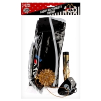 Набор пирата &laquo;Карамба&raquo;, 6 предметов: шляпа, жилетка, наглазник, орден, подзорная труба, кодекс