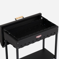 Мангал "Cassiopeia" 78 х 42,3 х 90,5 см, толщина стали 2 мм Мангал "Cassiopeia" 78 х 42,3 х 90,5 см, толщина стали 2 мм