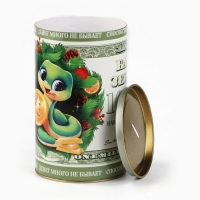 Копилка новогодняя подарок &laquo;Новый год: Доллары&raquo;, XXL 20 х 12,5 см