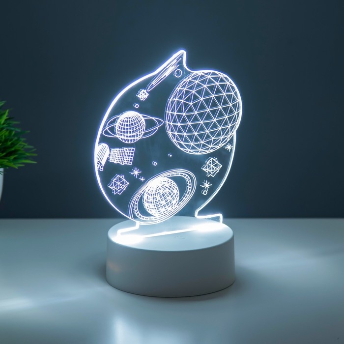 Светильник сенсорный "Космос" LED 3 режима от USB RISALUX