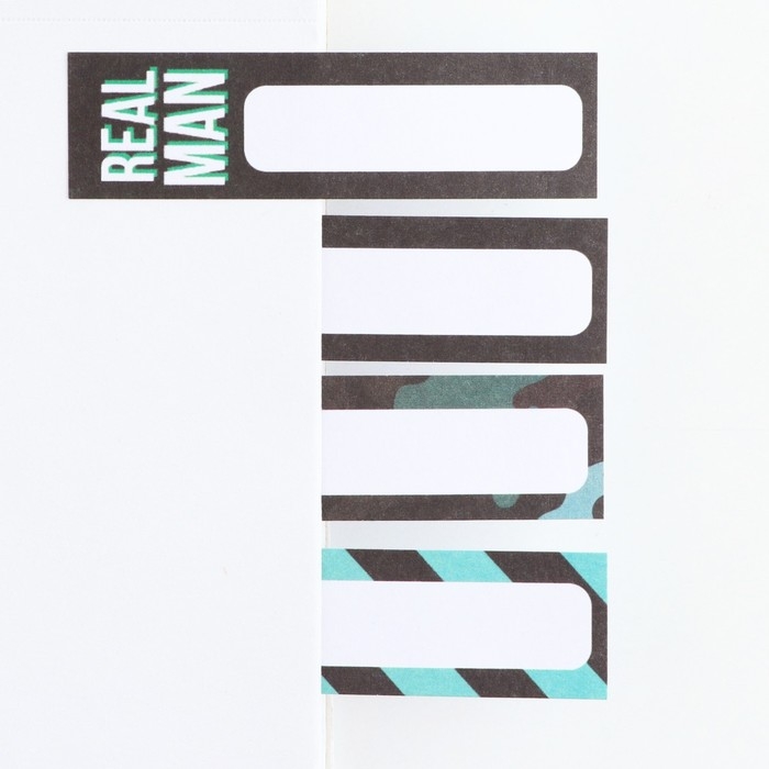 Подарочный набор в открытке «23.02», стикеры 4х20 л, отрывной блок 30 л Подарочный набор в открытке «23.02», стикеры 4х20 л, отрывной блок 30 л