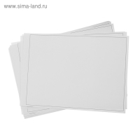 Папка для черчения А4, 10 листов, горизонтальная рамка, блок 200 г/м2