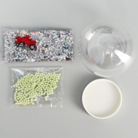 Новый год. Набор для творчества &laquo;Новогодний шар с растущими шариками&raquo;, Тачки