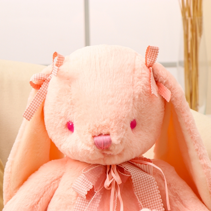 Мягкая игрушка &laquo;Зайка&raquo;, с бантиками, 60 см, цвет МИКС