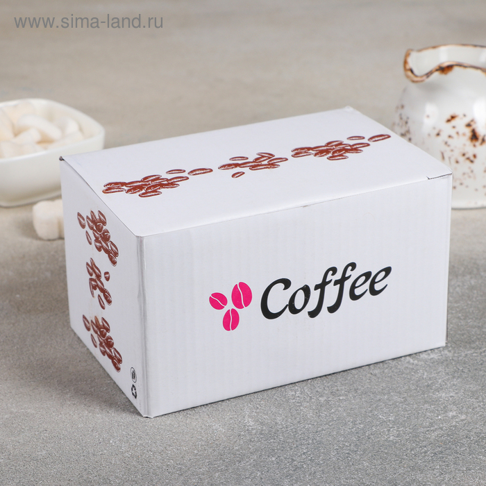 Чайная пара керамическая &laquo;Ливона&raquo;, 3 предмета: чашка 200 мл, блюдце d=14 см, ложка, цвет изумрудный