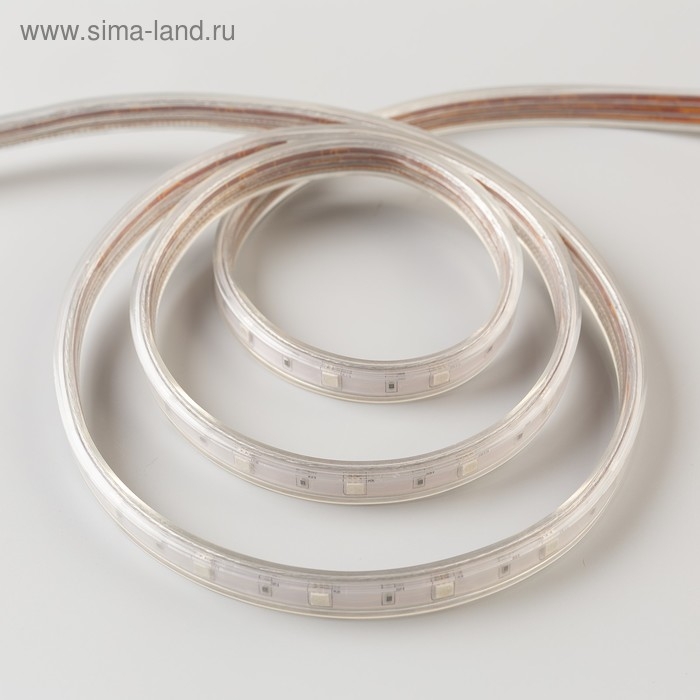 Светодиодная лента Ecola 14 &times; 7 мм, 10 м, IP68, SMD5050, 30 LED/м, 7.2 Вт/м, 220 В, RGB