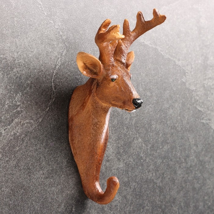 Крючок фигурный Крючок фигурный "Олень" 15х6х9см