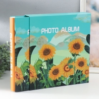 Фотоальбом на 600 фото 10х15 см "Подсолнухи в горах" в коробке 37х6х34,5 см Фотоальбом на 600 фото 10х15 см "Подсолнухи в горах" в коробке 37х6х34,5 см