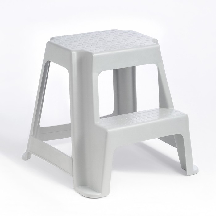 Табурет-стремянка 430х440х470 мм, серый Табурет-стремянка 430х440х470 мм, серый