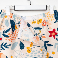 Полотенце для бани &laquo;Цветочное поле&raquo; женское парео, 80х150&plusmn;4 см, 100% хл, ваф. полотно, 160 гр/м2