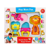 Набор погремушек &laquo;Яркое настроение&raquo;, 4 шт., подарочная упаковка