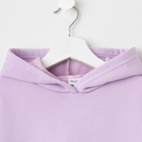 Костюм детский (худи, брюки) MINAKU цвет лавандовый, рост 116 см